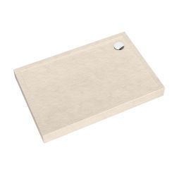 Schedpol Caspar New Cashmere Stone receveur de douche rectangulaire 100x90 cm beige 3.2345/PK/ST