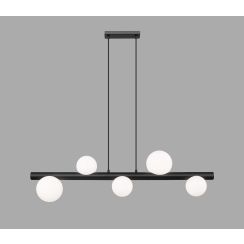 Zuma Line Fores lampe suspendue 5x33 W noir P0574-05N-P7AA