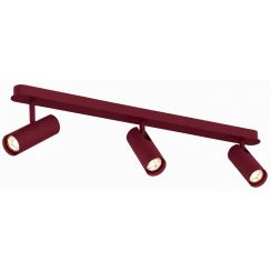 Argon Linca plafonnier 3x5 W bordeaux 6372