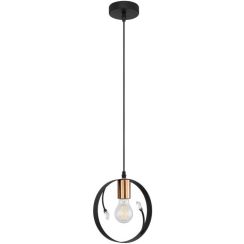 Globo Lighting Vigo lampe suspendue 1x60 W noir 15346-1