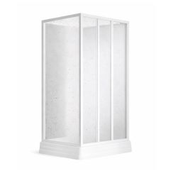 Ravak Supernova cabine avec receveur 90x90 cm carrée blanc brillant/polystyrène 8367711211