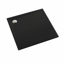 Schedline Libra Black Mat receveur de douche carré 80x80 cm noir 3SP.L1K-8080/C/MG
