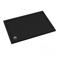 Schedline Sharper Black Mat receveur de douche rectangulaire 100x80 cm noir 3S.S1P-80100/C/MG