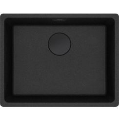 Franke Maris évier en granit 55.3x43.3 cm gris/graphite/onyx 125.0740.842