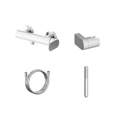 Ravak Eleganta mitigeur de douche murale chrome X07S138