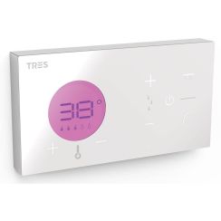 Tres Shower Technology mitigeur de douche encastrée oui chrome 49286299