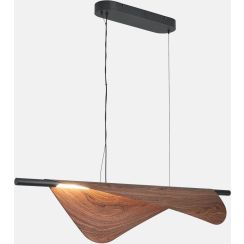 Altavola Design Nakama lampe suspendue 1x13 W noir-bois LA02/P_100_BW