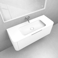 Set armoire Oltens Hamnes 60025000, lavabo Oltens Hamnes 40215900