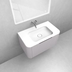 Set armoire Oltens Hamnes 60023900, lavabo Oltens Hamnes 40213900