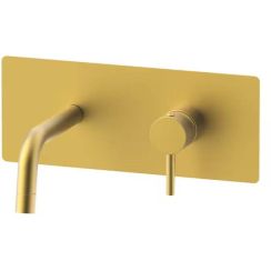 Paffoni Light mitigeur de lavabo encastrée doré LIG104HGSP