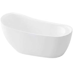 Rea Orte baignoire autoportante 181x78 cm ovale blanc REA-W1861