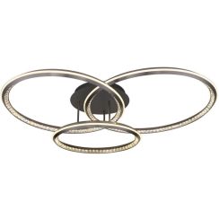 Globo Lighting Norberto plafonnier 1x30 W noir 67382-30