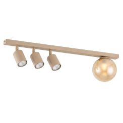 Emibig Baster plafonnier 4x10 W beige 1815/4