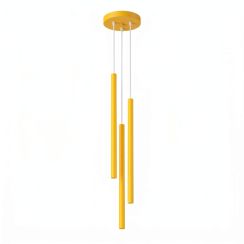 Sollux Lighting Pastelo lampe suspendue 3x8 W blanc-jaune SL.2139