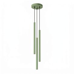 Sollux Lighting Pastelo lampe suspendue 3x8 W vert SL.2135