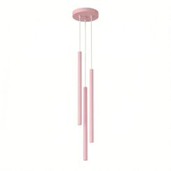 Sollux Lighting Pastelo lampe suspendue 3x8 W rose SL.2131