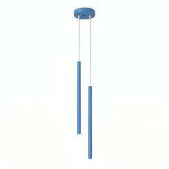 Sollux Lighting Pastelo lampe suspendue 2x8 W bleu SL.2150