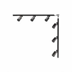 Zuma Line Black kit de rails avec projecteurs 6x35 W noir 3566