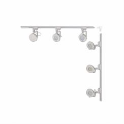 Zuma Line White kit de rails avec projecteurs 6x15 W blanc 3580