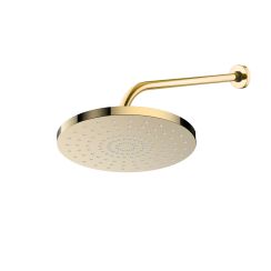 Set douche à effet de pluie Oltens Pluva 37010800, bras mural Oltens Lagan 39400800