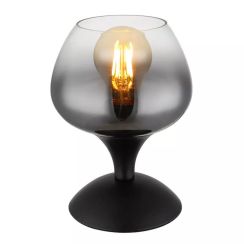 Globo Lighting Maxy lampe de table 1x40 W noir-fumé 15548T2