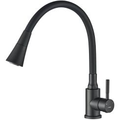 Kuchinox Selva mitigeur de cuisine sur pied noir BSK_762D