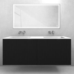 Set armoire Oltens Lun Rilla 60039300, lavabo Oltens Stila 40206000