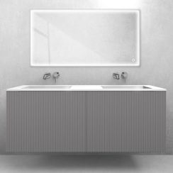 Set armoire Oltens Lun Rilla 60039900, lavabo Oltens Stila 40206000