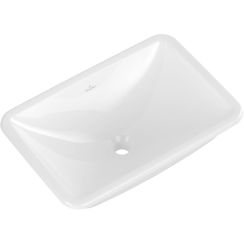 Villeroy & Boch Loop & Friends lavabo 60.5x41 cm rectangulaire encastrée blanc brillant 4A650101