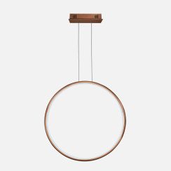 Altavola Design Led Shape lampe suspendue 1x W cuivre LA073/X_100_in_3k_copper_Dali
