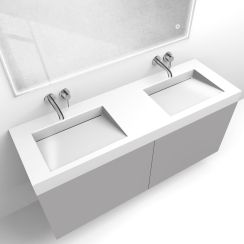 Set lavabo Oltens Stila 40005000, armoire Oltens Lun 60040900