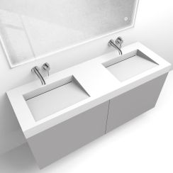Set lavabo Oltens Stila 40005900, armoire Oltens Lun 60040900