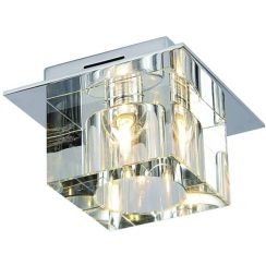 Open Design Rocco plafonnier 1x8 W chrome-cristal OR81275