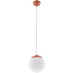 Sollux Lighting Ugo lampe suspendue 1x15 W rouge SL.2219