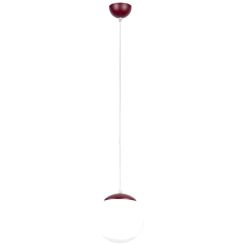 Sollux Lighting Ugo lampe suspendue 1x15 W bordeaux SL.2222