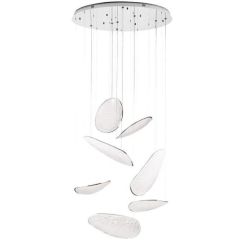 MaxLight Empire lampe suspendue 1x121 W chrome P0634D