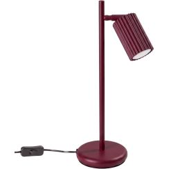 Sollux Lighting Karbon lampe de bureau 1x10 W bordeaux SL.2305
