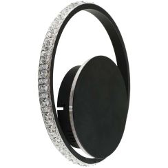 Goldlux Diana applique murale 1x14 W noir 336743
