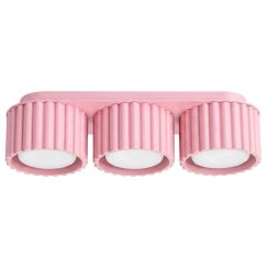 Sollux Lighting Aura plafonnier 3x10 W rose SL.2638