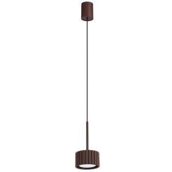 Sollux Lighting Aura lampe suspendue 1x10 W marron SL.2690