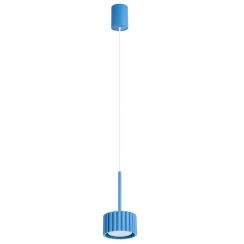 Sollux Lighting Aura lampe suspendue 1x10 W bleu SL.2691