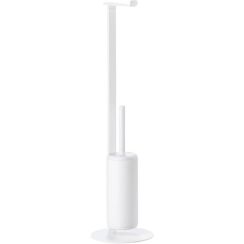 Zone Denmark Rim support avec brosse wc blanc 37782