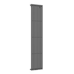 Invena radiateur de salle de bain décoratif 160x48 cm gris UG-10-S16