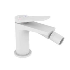 Invena Alonia mitigeur de bidet sur pied blanc BB-70-002