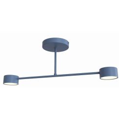 Emibig Halo plafonnier 2x10 W bleu 1839/2