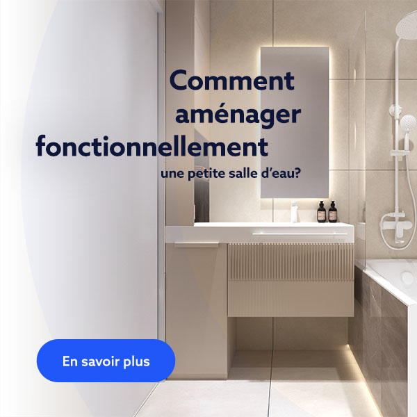 Comment am&eacute;nager fonctionnellement une petite salle d&rsquo;eau?