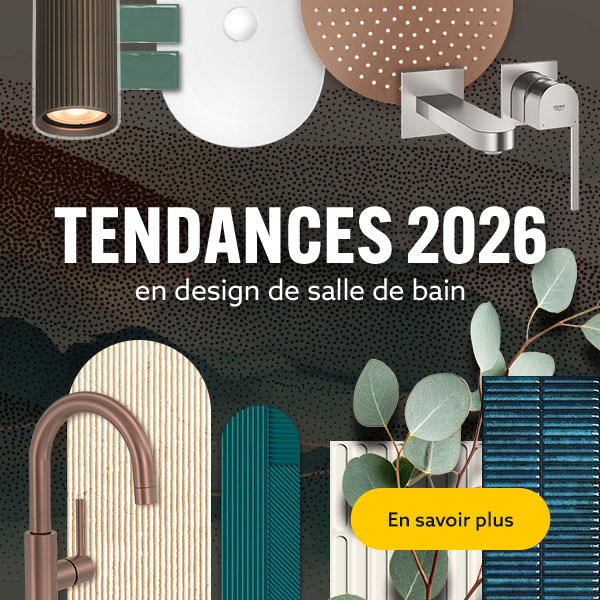 Tendances 2026 en design de salle de bain 